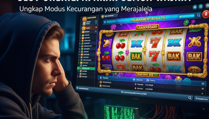 Terungkap! Fakta Kelam Turnamen Slot Online yang Bikin Pemain Bingung, Wajar atau Tidak?